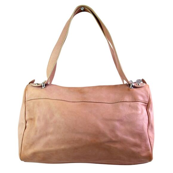 ROOMY Marc Jacobs BEIGE GENUINE LEATHER TOTE SHOULDER BAG HANDBAG PURSE - Picture 5 of 15